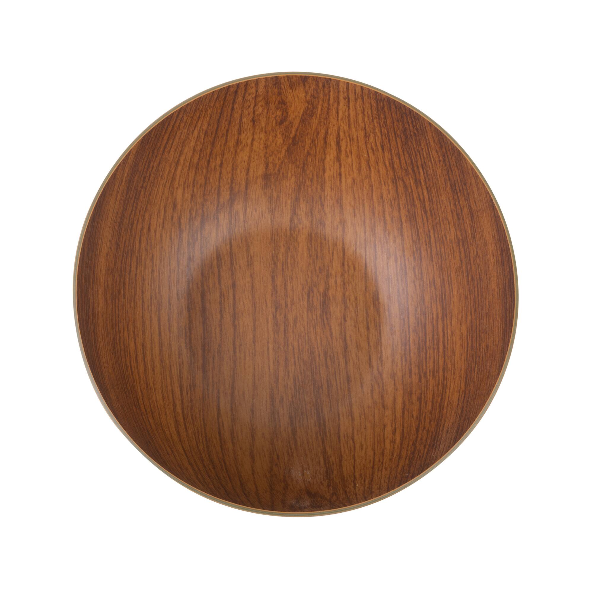 Luxe Party Mahogany Collection Large 9" Round Serving Bowl